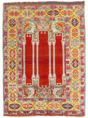 Identifying rugs by their colour and design