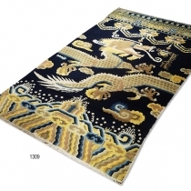 Chinese pillar rug (Antique) 1309